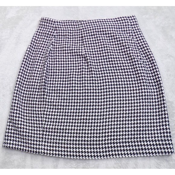 Granite Skirt Size 7 Wrap Y2K Houndstooth Preppy Retro Glam (BUNDLE PRICE $6) - Picture 5 of 5